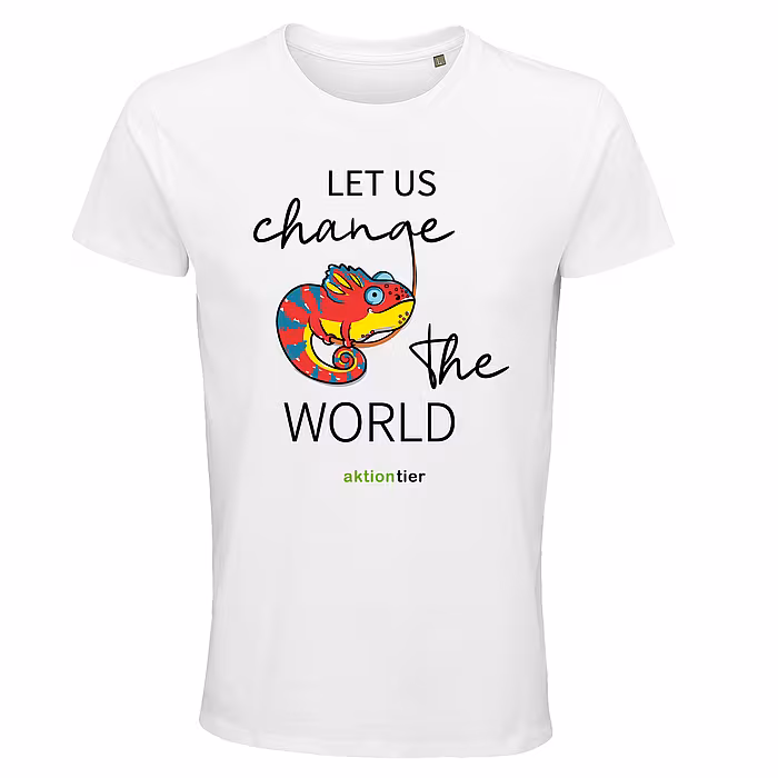 Unisex Rundhals T-Shirt – Motiv "Chamäleon" Unisex Rundhals T-Shirt – Motiv "Chamäleon"