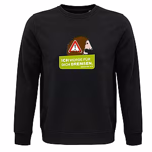 Unisex-Sweatshirt – Motiv Igelschutz
