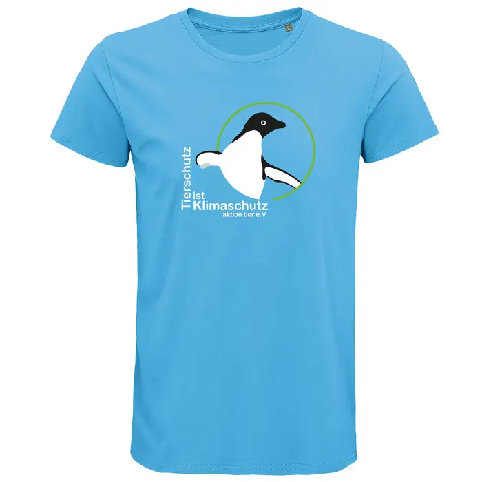 Herren Rundhals T-Shirt – Motiv "Den Unterschied machst du" – Farbe "Aqua" (321) Herren Rundhals T-Shirt – Motiv "Den Unterschied machst du" – Farbe "Aqua" (321)