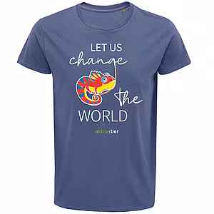 Unisex Rundhals T-Shirt – Motiv "Chamäleon"