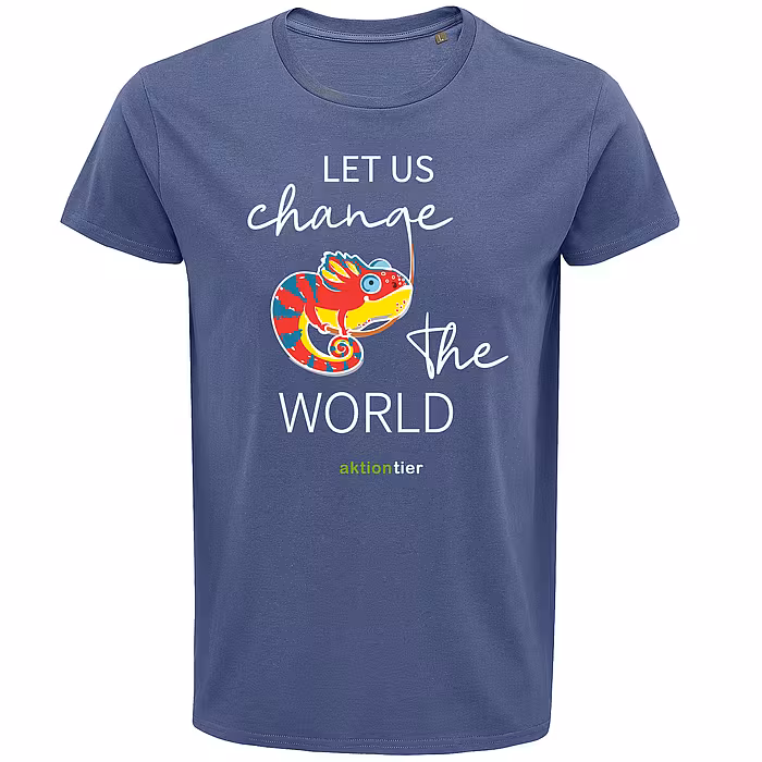 Unisex Rundhals T-Shirt – Motiv "Chamäleon" Unisex Rundhals T-Shirt – Motiv "Chamäleon"