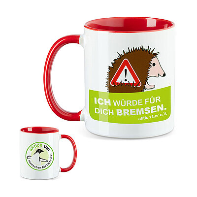 aktion tier Tasse
