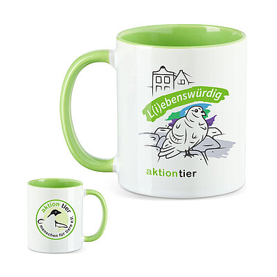 aktion tier Tasse