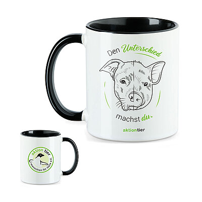 aktion tier Tasse