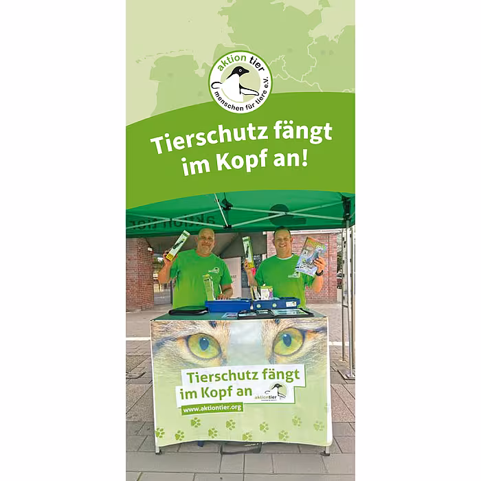 Flyer „Tierschutz fängt im Kopf an“