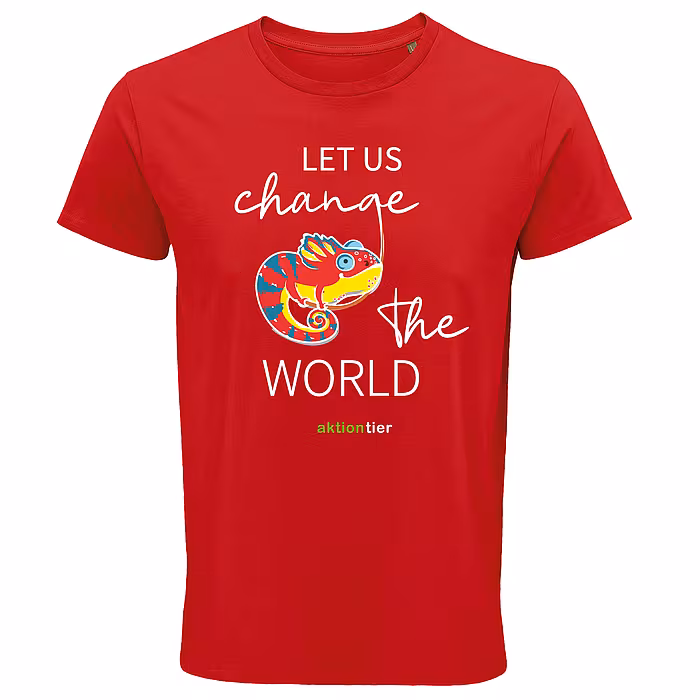 Unisex Rundhals T-Shirt – Motiv "Chamäleon" Unisex Rundhals T-Shirt – Motiv "Chamäleon"
