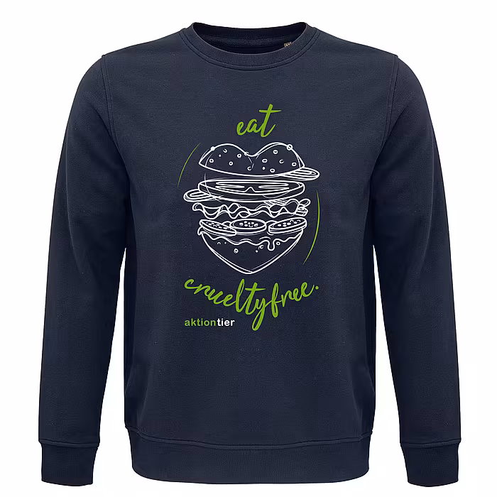 Unisex-Sweatshirt – Motiv Eat Crueltyfree