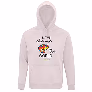 Hoodie – Motiv: "Chamäleon" - Farbe: Pale Pink