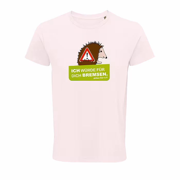 Unisex Rundhals T-Shirt – Motiv "Igelschutz" Unisex Rundhals T-Shirt – Motiv "Igelschutz"