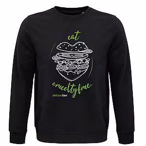 Unisex-Sweatshirt – Motiv Eat Crueltyfree