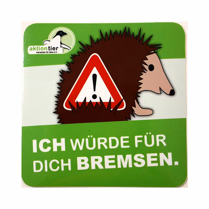 Autoaufkleber "Ich würde für dich bremsen!