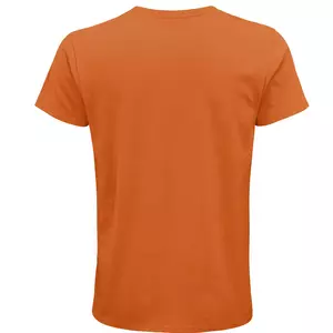 Herren Rundhals T-Shirt – Rückansicht – Farbe "Orange" (400)