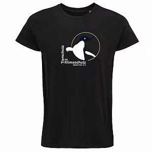 Unisex Rundhals T-Shirt – Motiv "Tierschutz ist Klimaschutz"