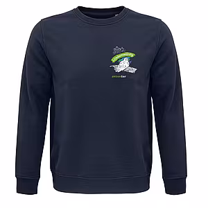 Unisex-Sweatshirt – Motiv "Taube" – Farbe "French Navy"