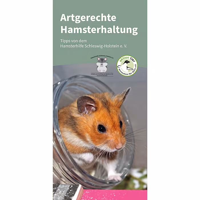 Flyer „Artgerechte Hamsterhaltung“