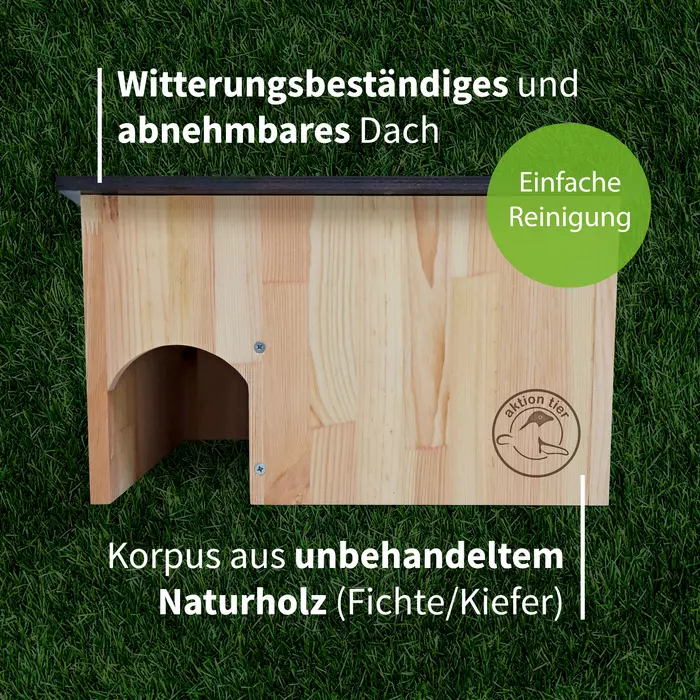 aktion tier Igelhaus Bauset