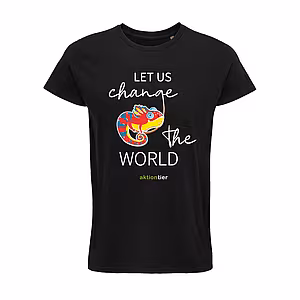 Unisex Rundhals T-Shirt – Motiv "Chamäleon"