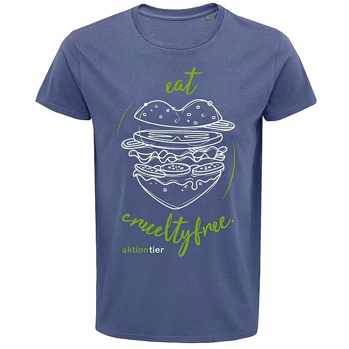 Unisex Rundhals T-Shirt – Motiv "Eat Cruelty Free"