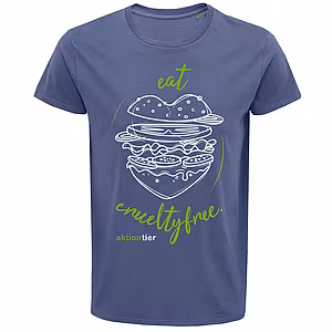 Unisex Rundhals T-Shirt – Motiv "Eat Cruelty Free"
