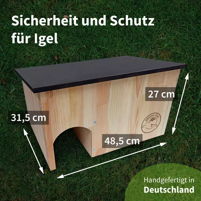 aktion tier Igelhaus Bauset