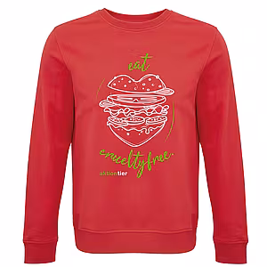 Unisex-Sweatshirt – Motiv Eat Crueltyfree